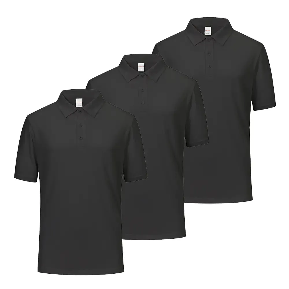 3 Pack Performance Short Sleeve Golf Shirts