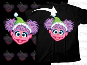Abby Cadabby Christmas Theme Graphic Png Digital Download