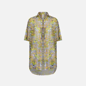 Adam Selman Vacation Shirt - Retro Swirl
