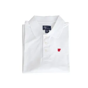 Arkansas Fayetteville Clubhouse Performance Polo White