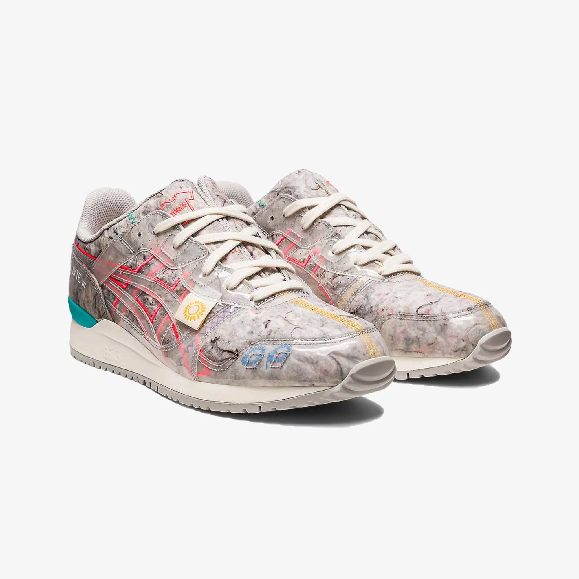 Asics | GEL-LYTE III OG RECYCLE FELT OYSTER GRAY/DIVA PINK
