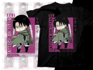 Attack on Titan Levi Png Digital Download