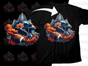 Auburn Tigers Football-Themed Graphic Png Digital Download