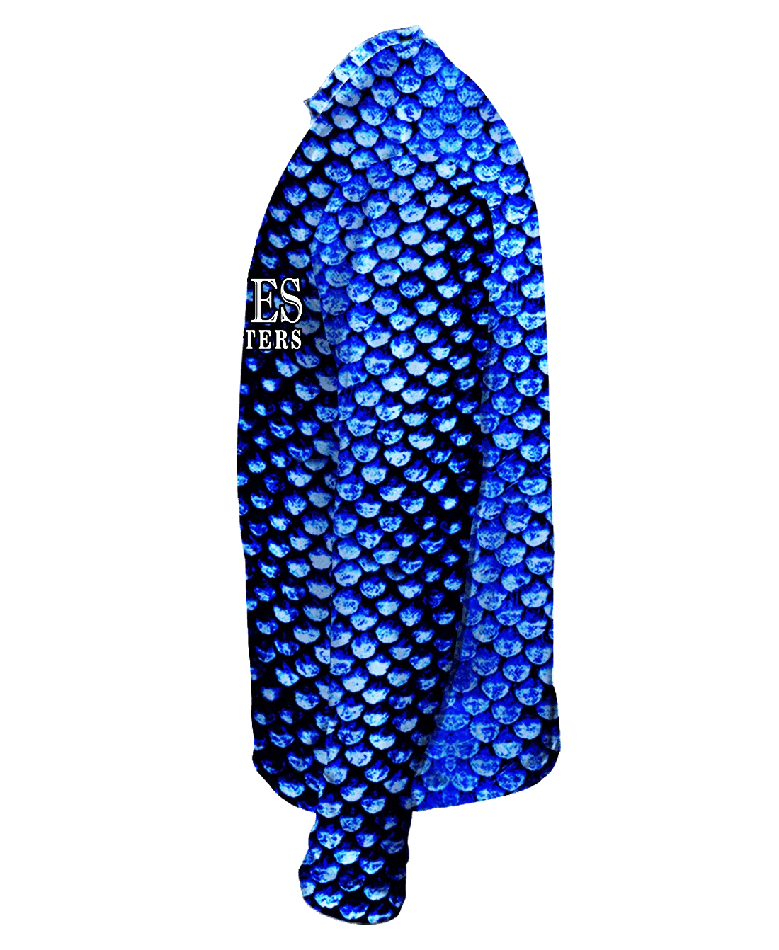 Bold Aqua Scales Long Sleeve