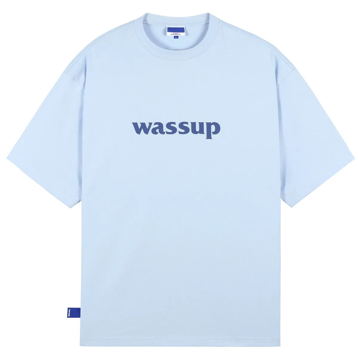 Bold Big Logo Print Basic Tee