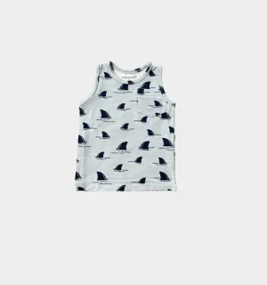 Boy's Pocket Tank | Shark Fin