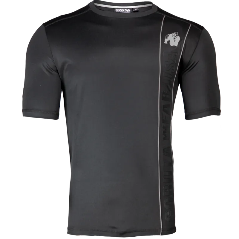 BRANSON T-SHIRT BLACK/GRAY
