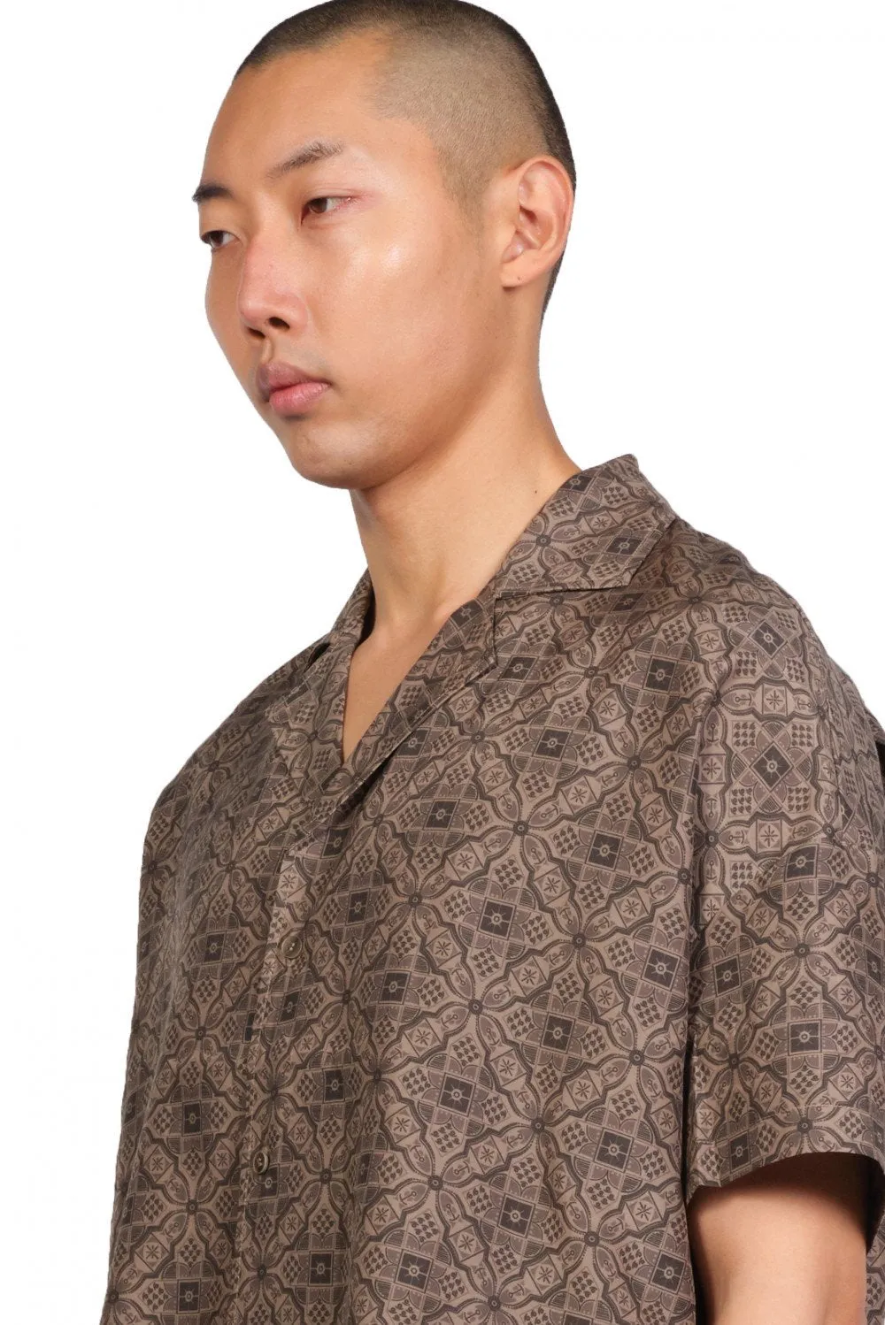 Brown Batik Shirt