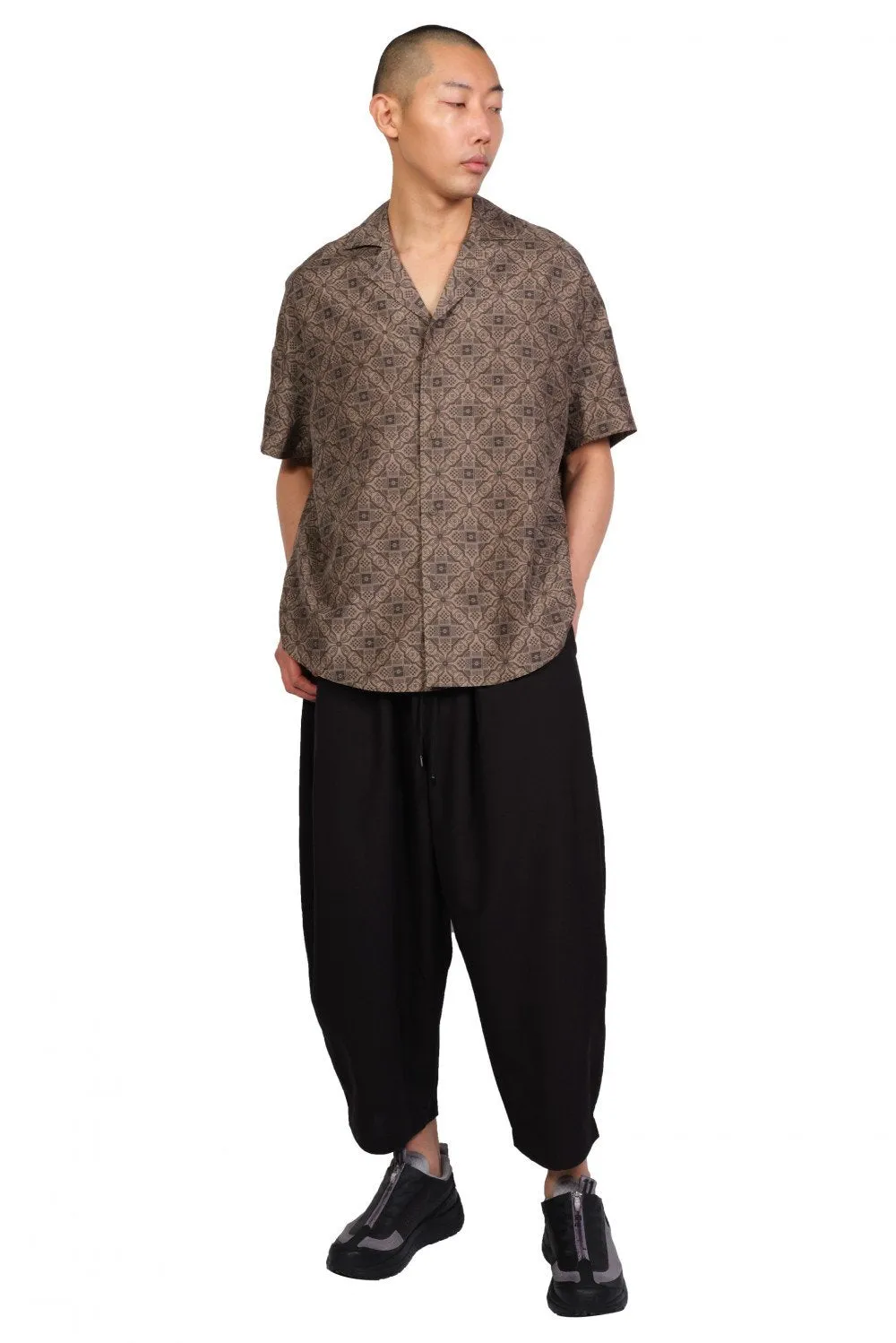 Brown Batik Shirt