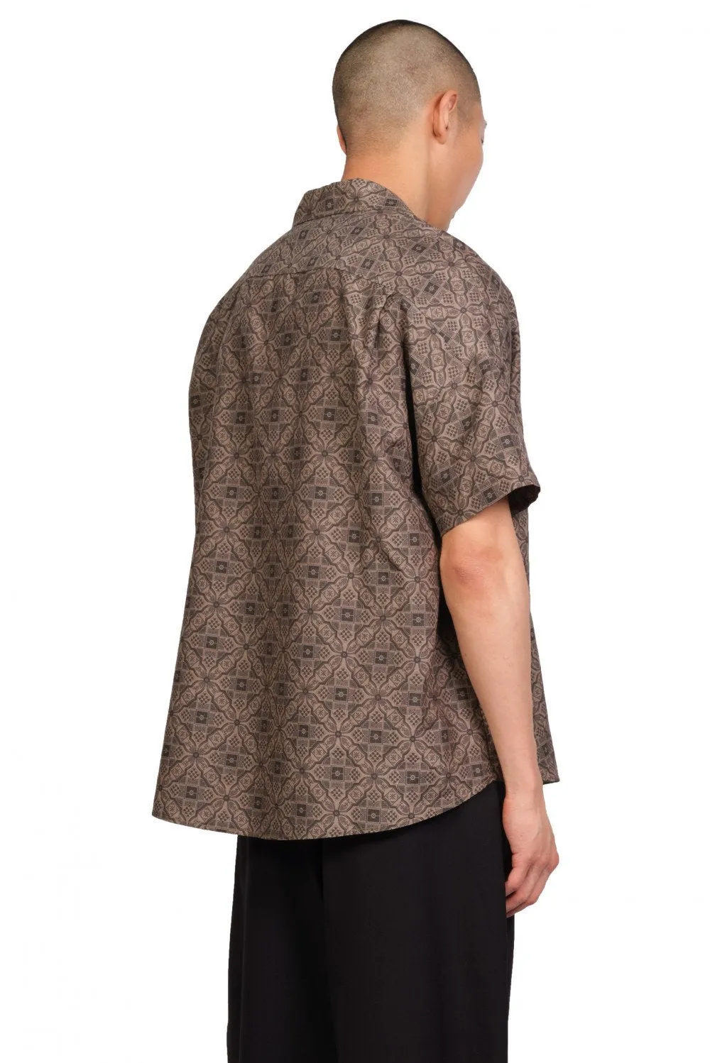Brown Batik Shirt