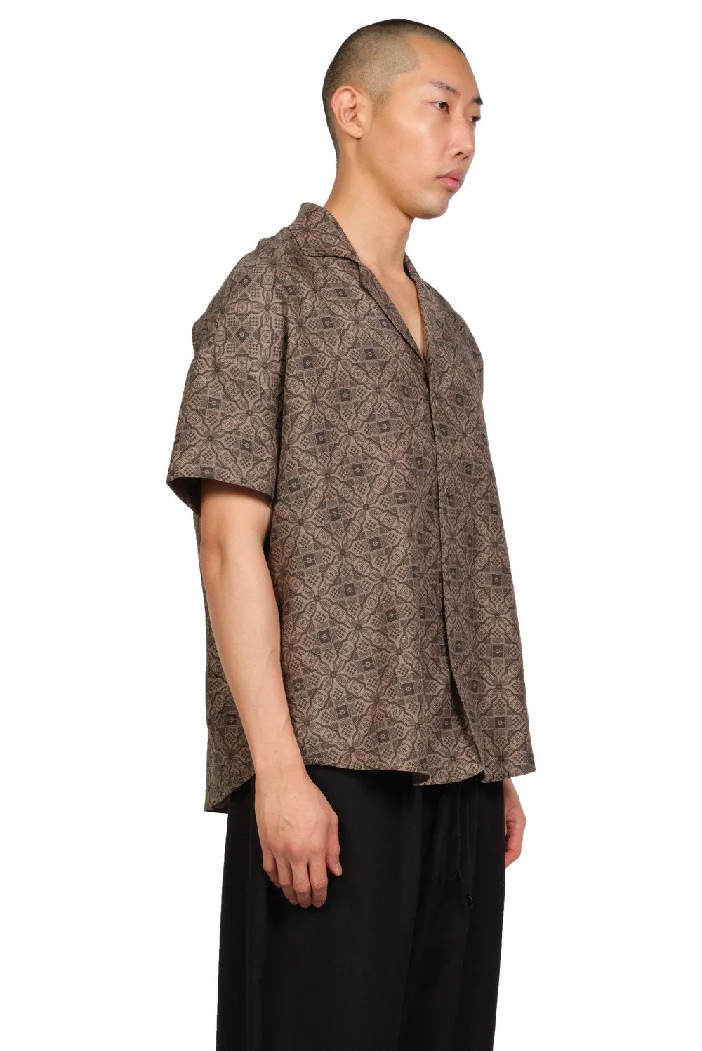 Brown Batik Shirt
