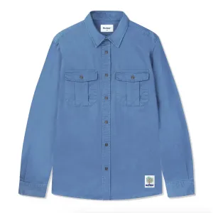 Buttergoods Washed Pocket L/S Shirt 'Pacific'
