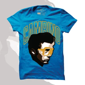 CAMBINO BOLD SHIMMER TEE (Turquoise)