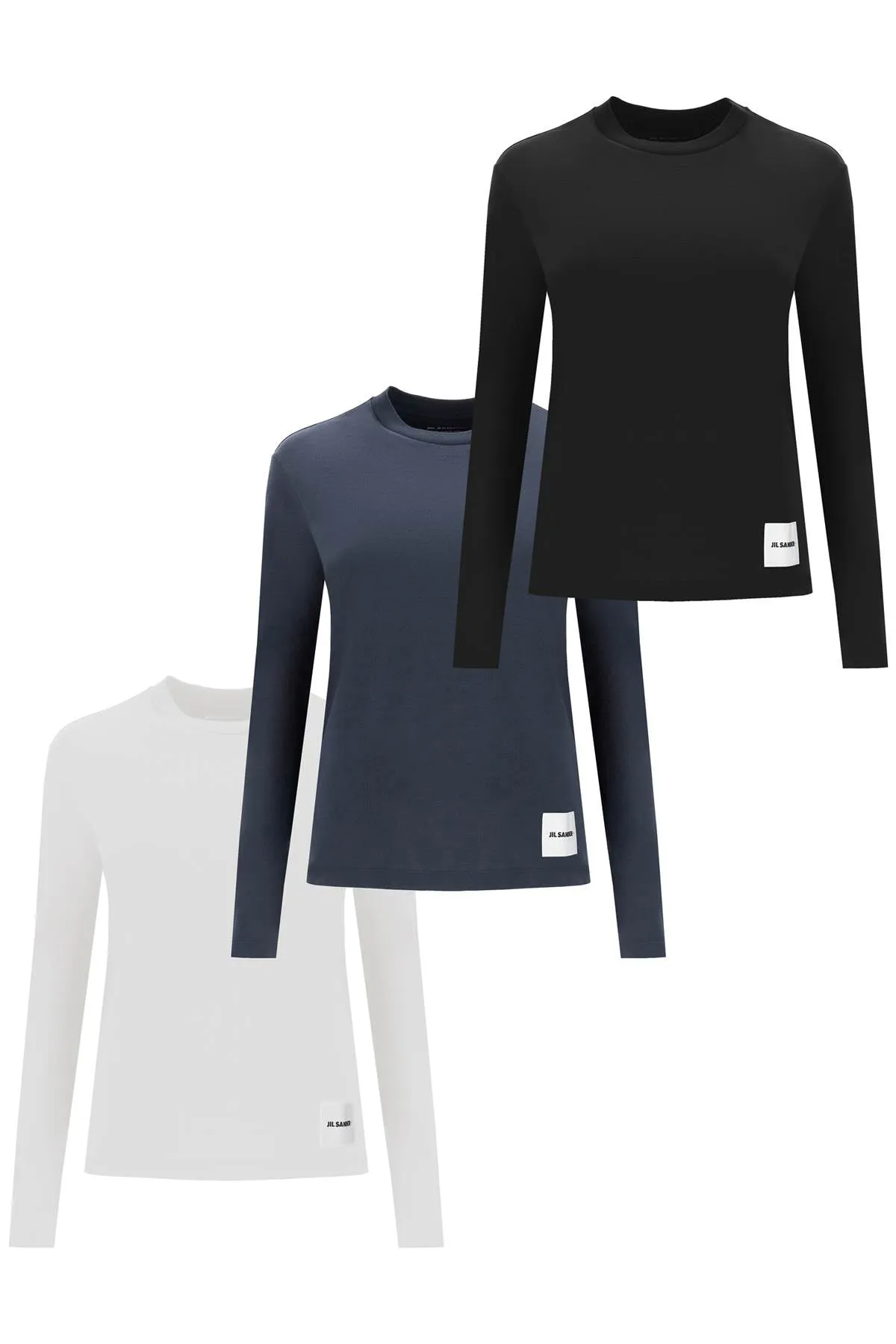 Classic Crew Neck Organic Cotton T-Shirts Set