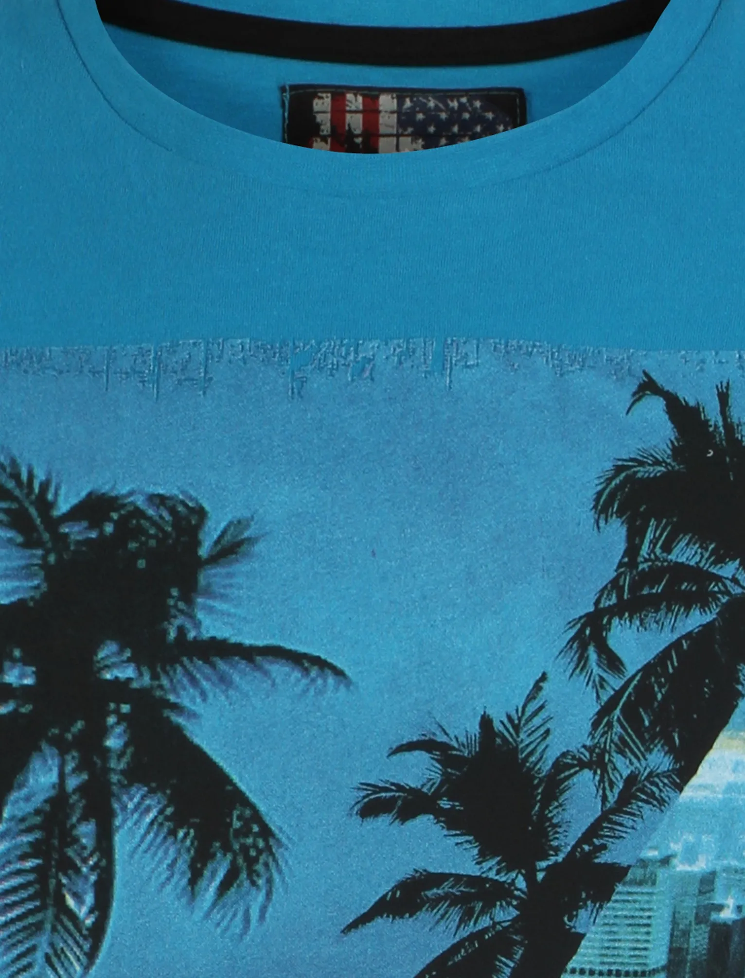 Dissident Cali-York t-shirt in Carribbean Sea