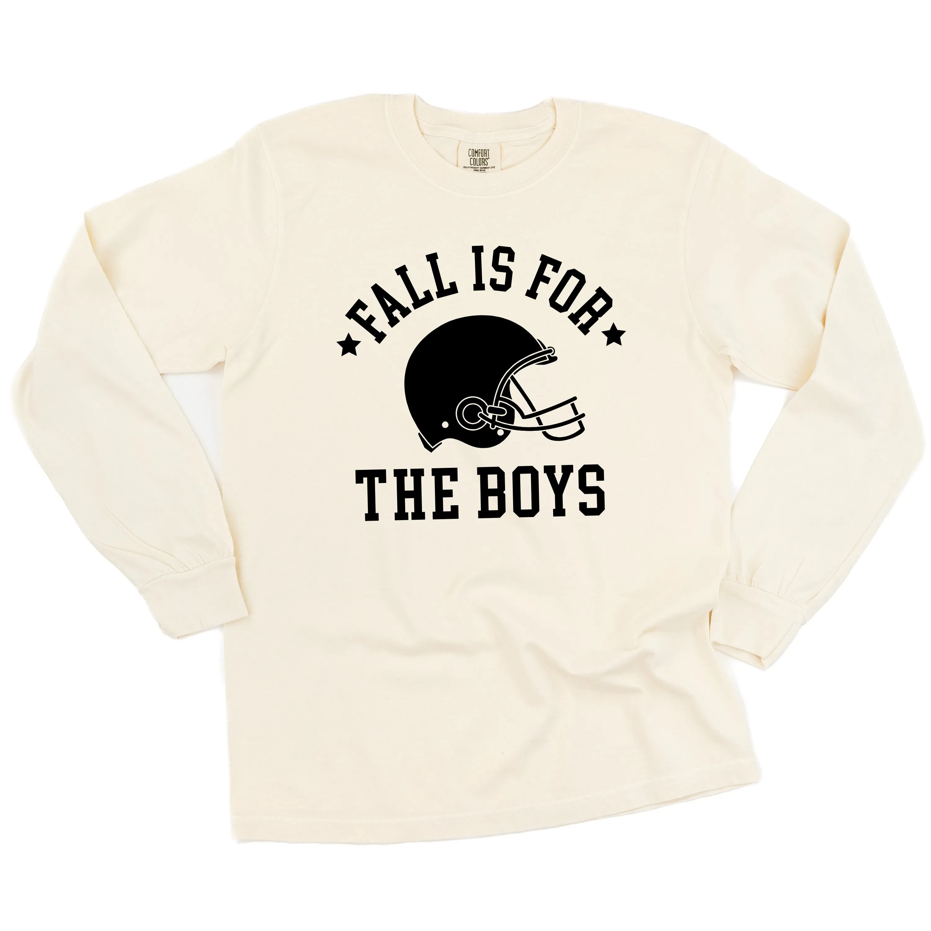 Fall is for the Boys - LONG SLEEVE COMFORT COLORS TEE
