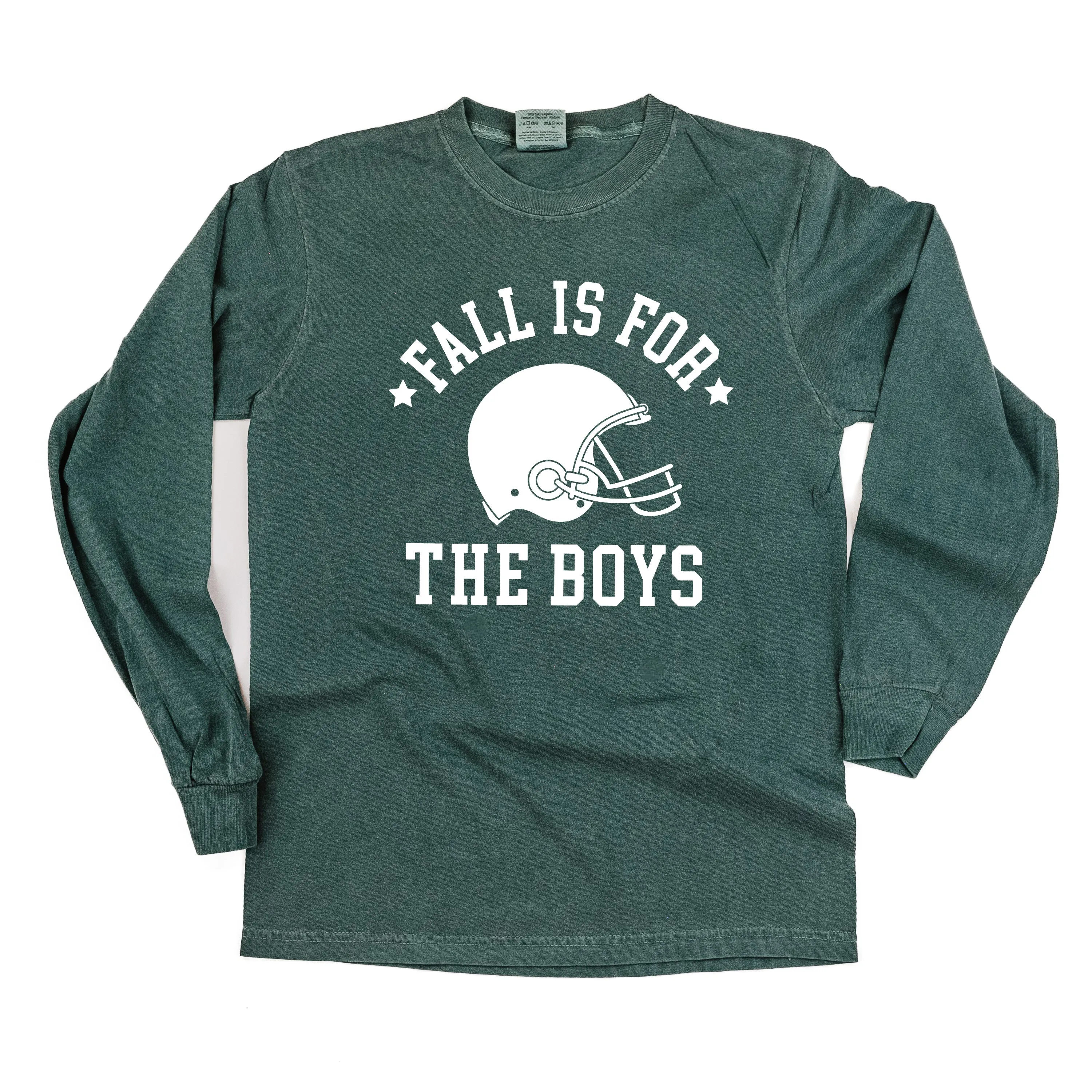 Fall is for the Boys - LONG SLEEVE COMFORT COLORS TEE
