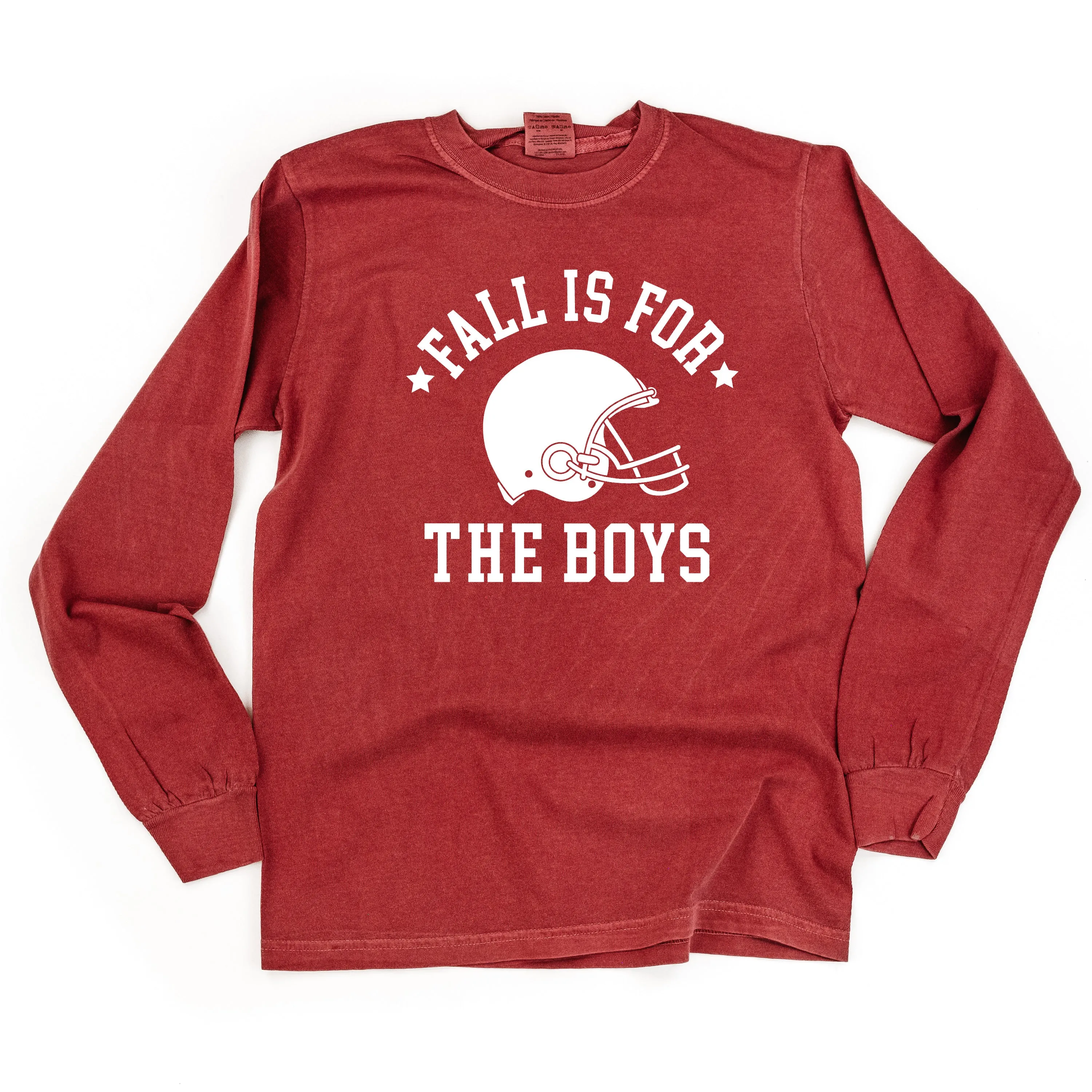 Fall is for the Boys - LONG SLEEVE COMFORT COLORS TEE