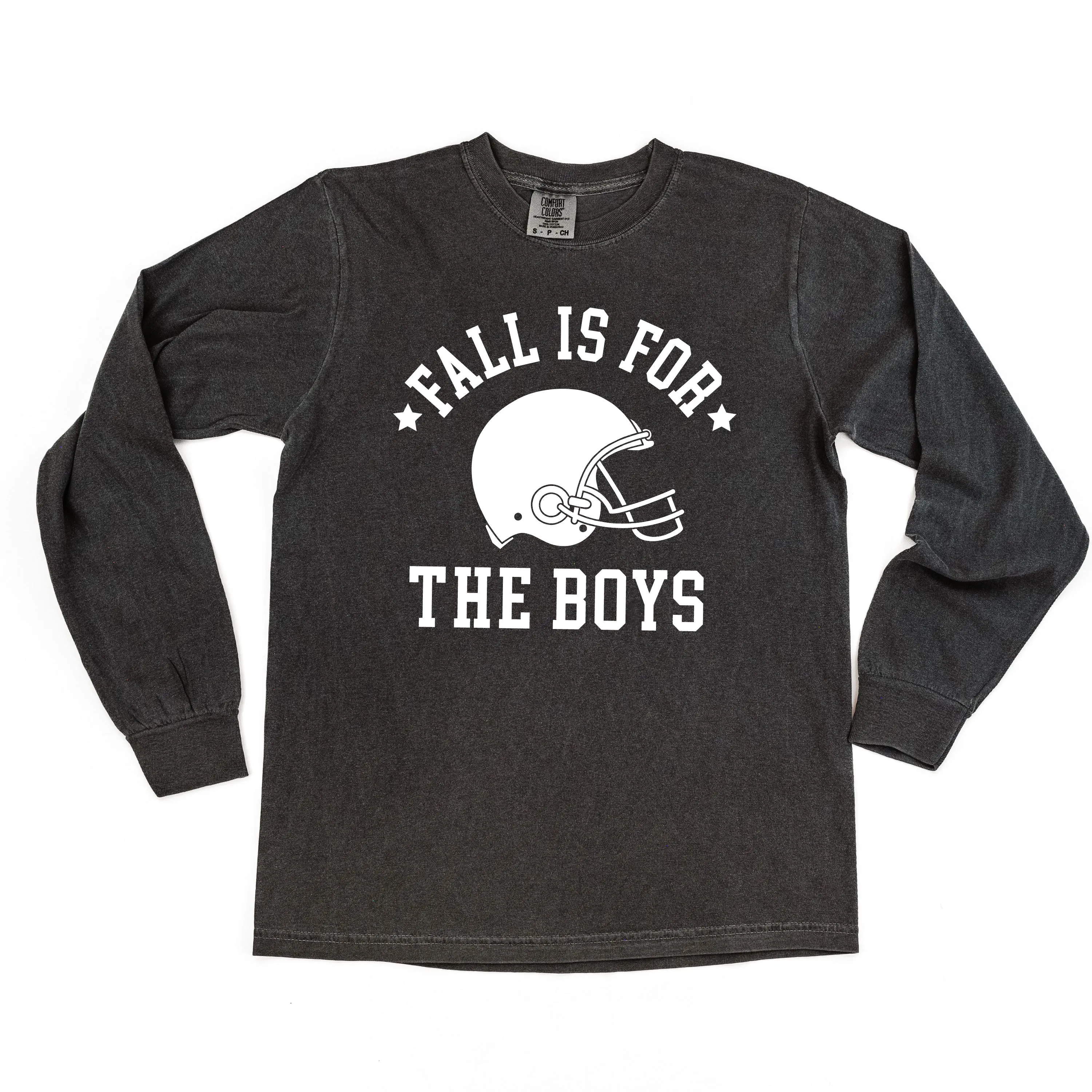 Fall is for the Boys - LONG SLEEVE COMFORT COLORS TEE