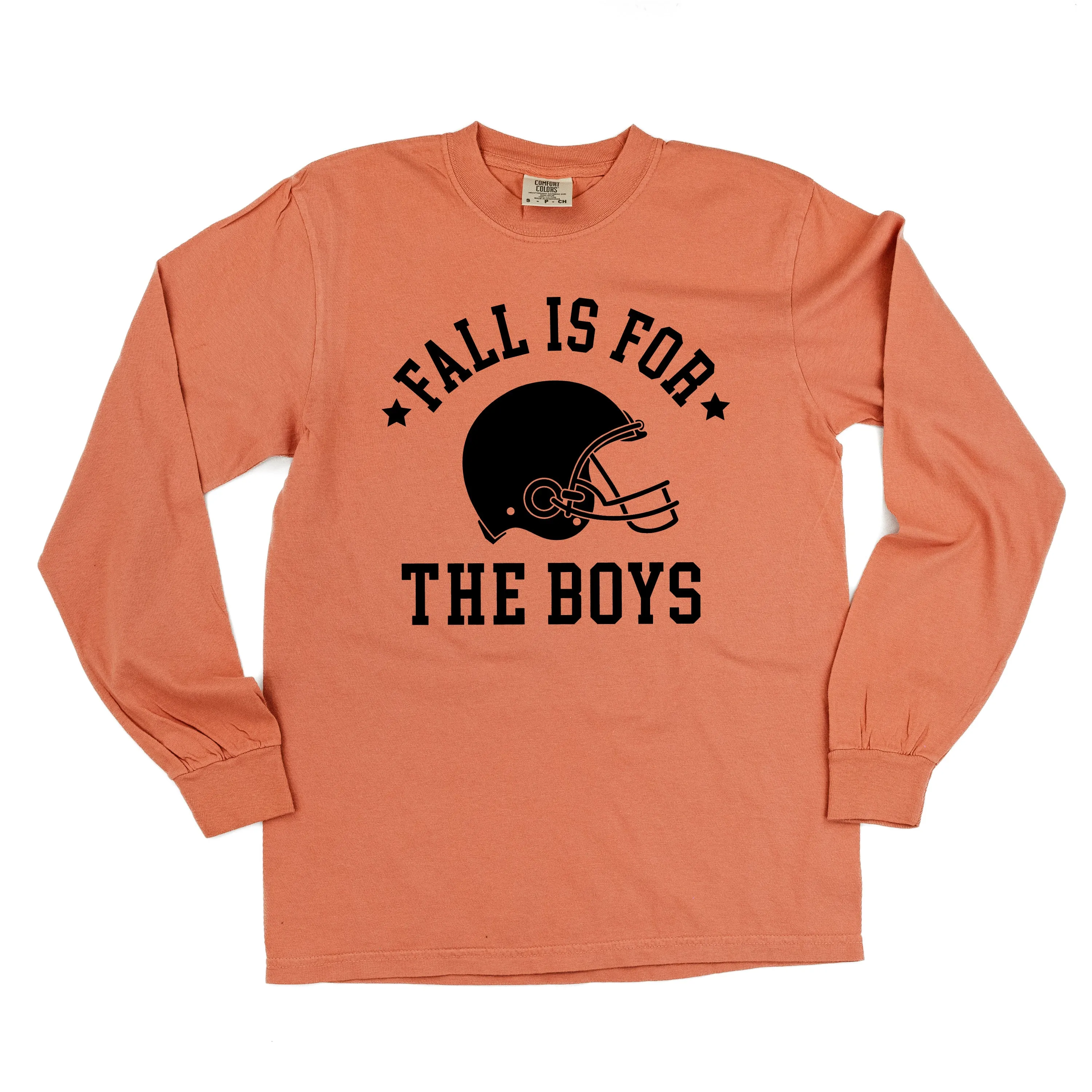 Fall is for the Boys - LONG SLEEVE COMFORT COLORS TEE