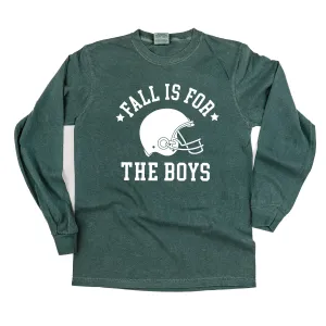 Fall is for the Boys - LONG SLEEVE COMFORT COLORS TEE