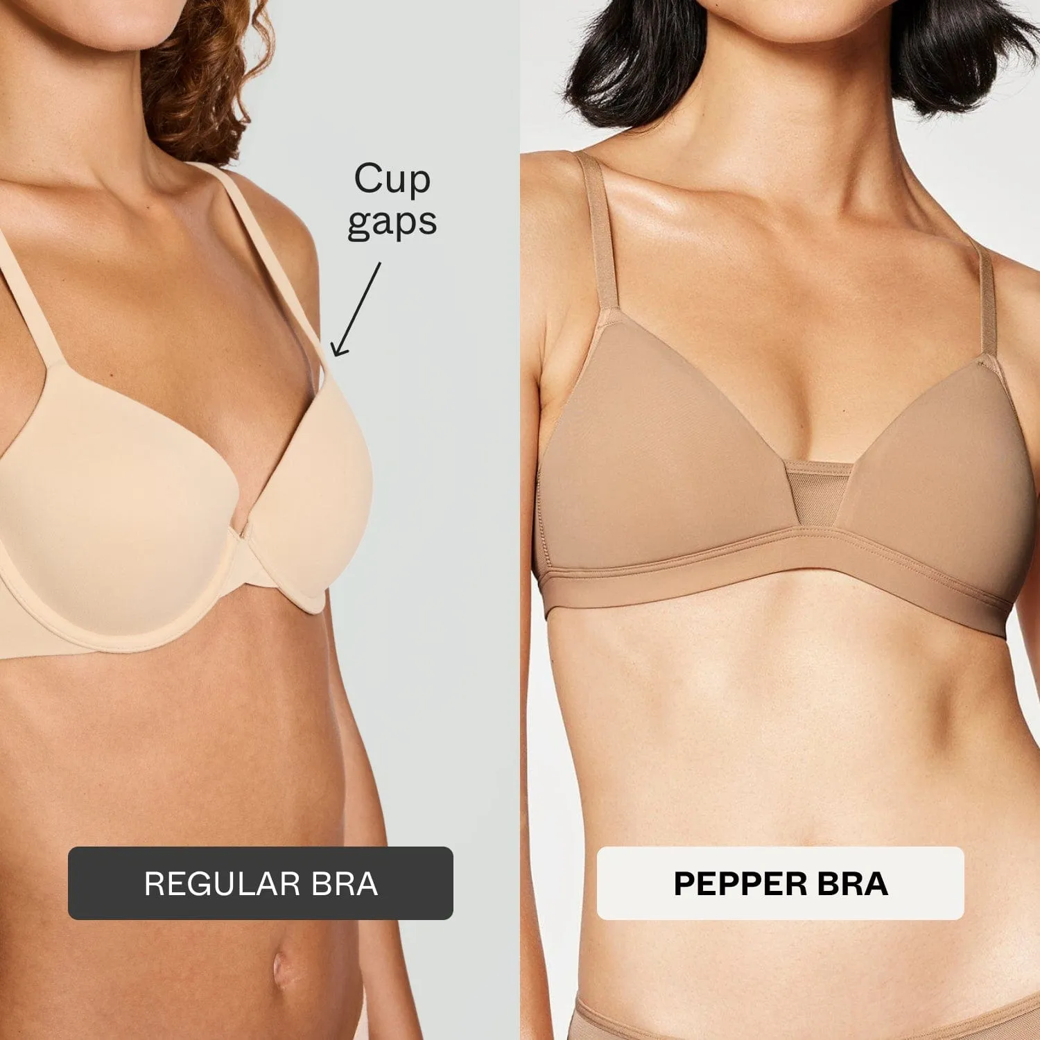 FeelGood Wirefree T-Shirt Bra Woodrose