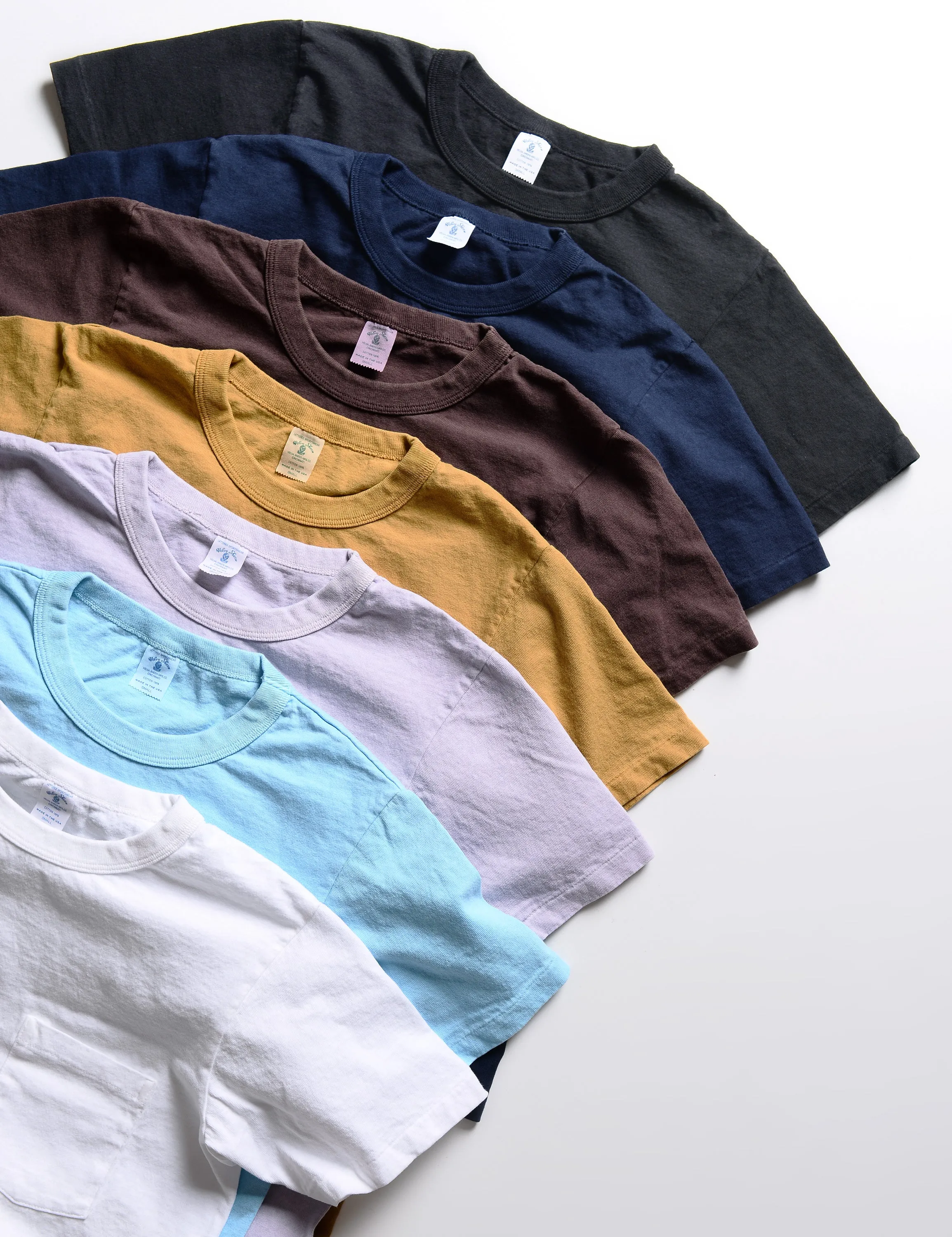 FINAL SALE: Pigment Pocket Tee in Rain