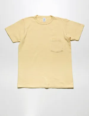FINAL SALE: Pigment Pocket Tee in Sunny Yellow