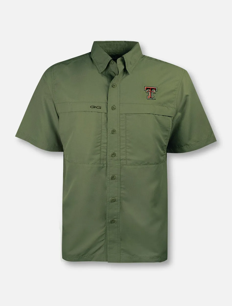 GameGuard Texas Tech Red Raiders Double T Microfiber Fishing Shirt
