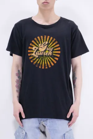 Greg Lauren Big Sun Tee - Black