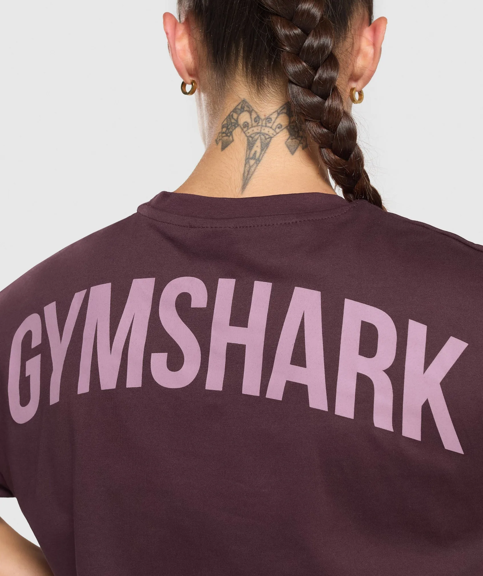 GS Power Oversized T-Shirt - Depth Purple