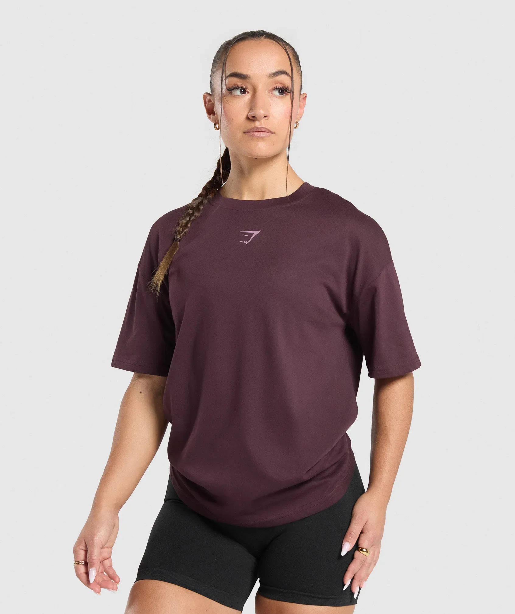 GS Power Oversized T-Shirt - Depth Purple