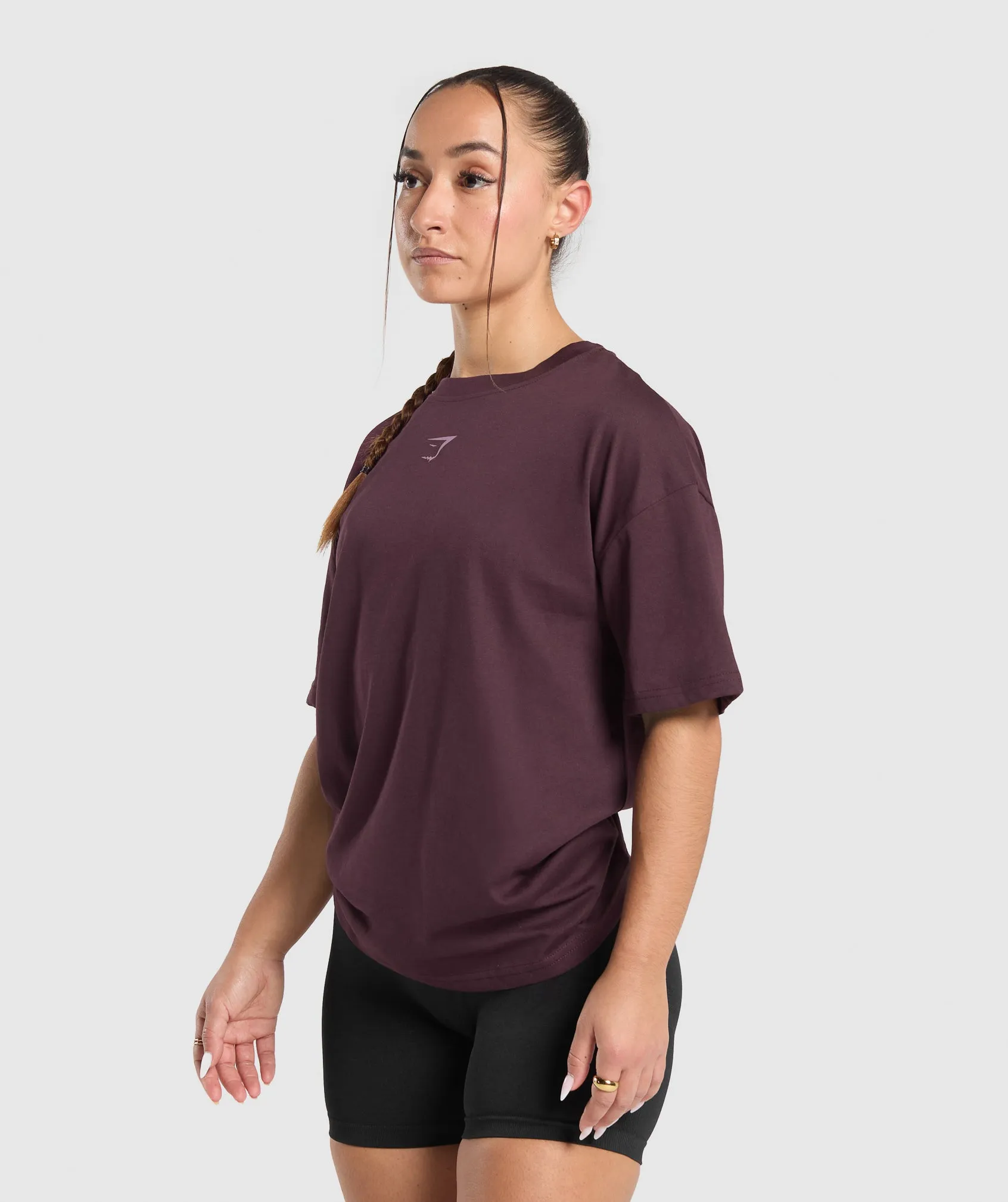 GS Power Oversized T-Shirt - Depth Purple