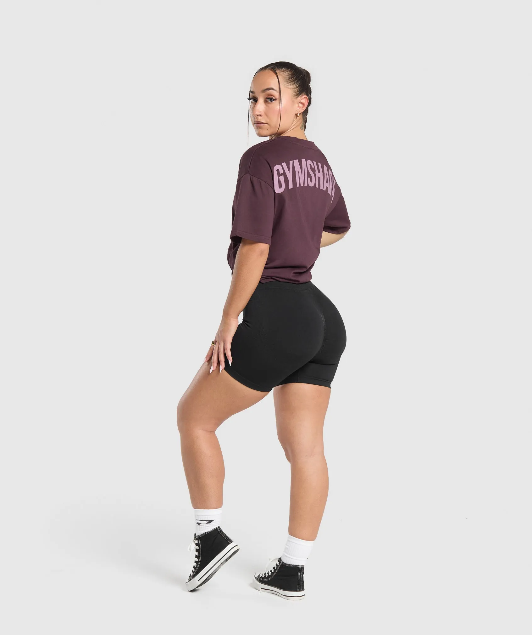 GS Power Oversized T-Shirt - Depth Purple