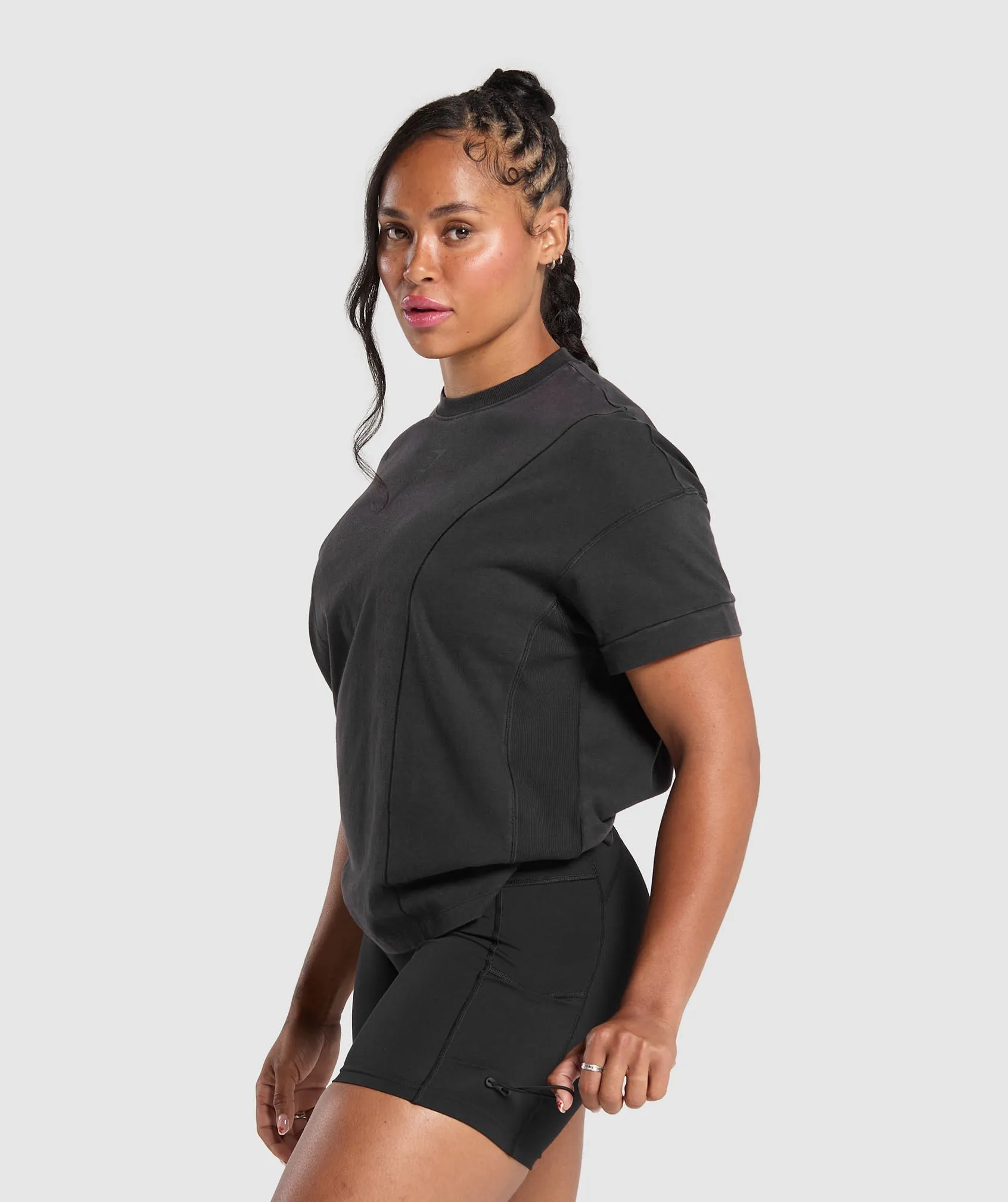 Gymshark Elevated Gymshark Power T-Shirt - Black