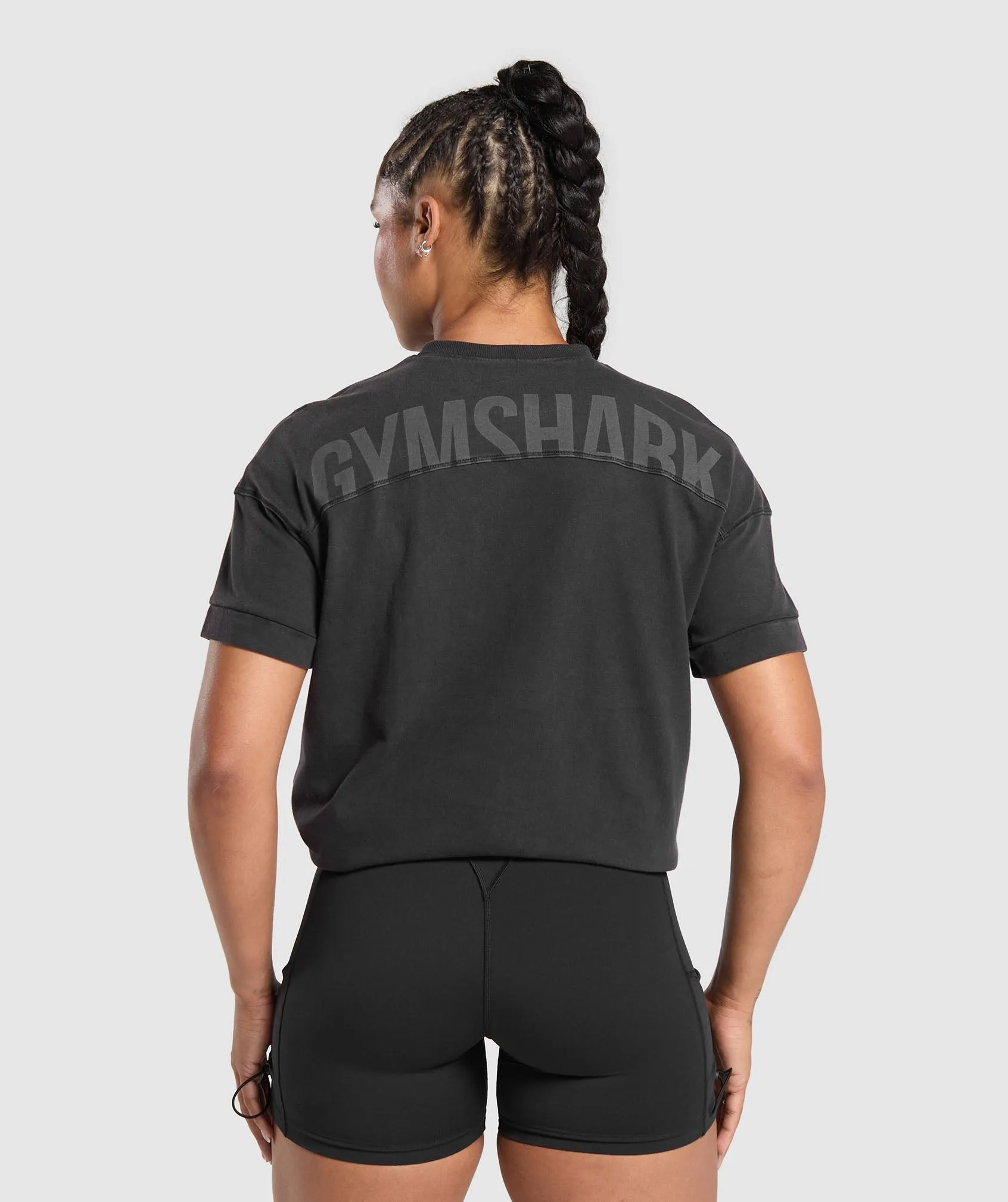Gymshark Elevated Gymshark Power T-Shirt - Black
