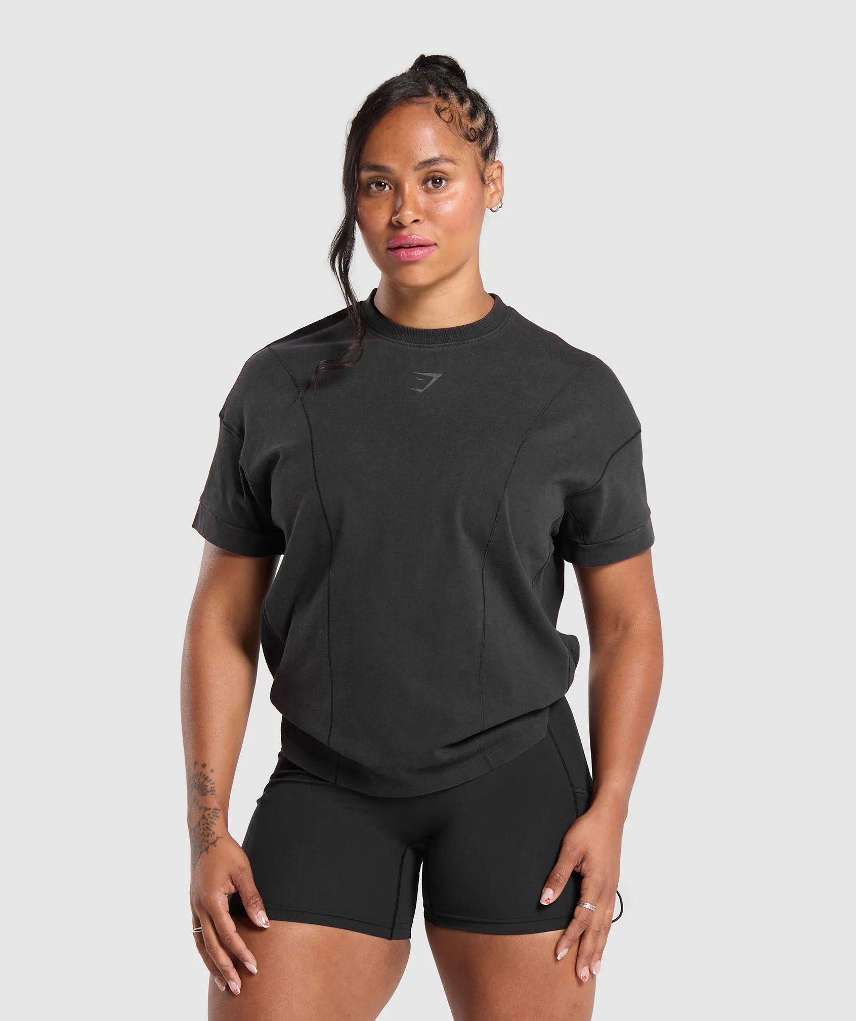 Gymshark Elevated Gymshark Power T-Shirt - Black