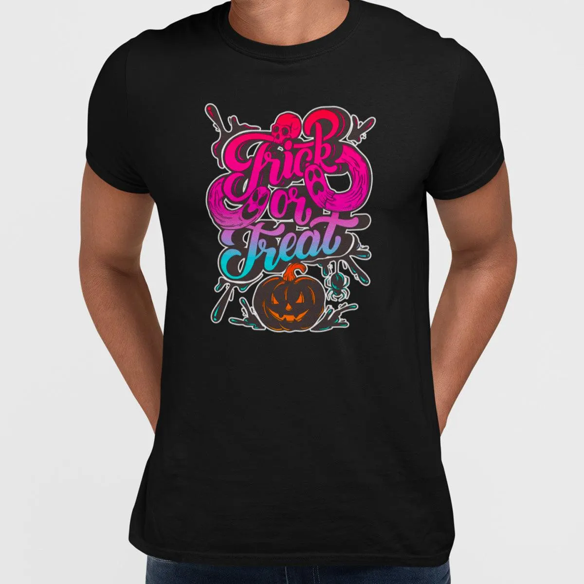 Halloween Trick Or Treat festive t-shirts