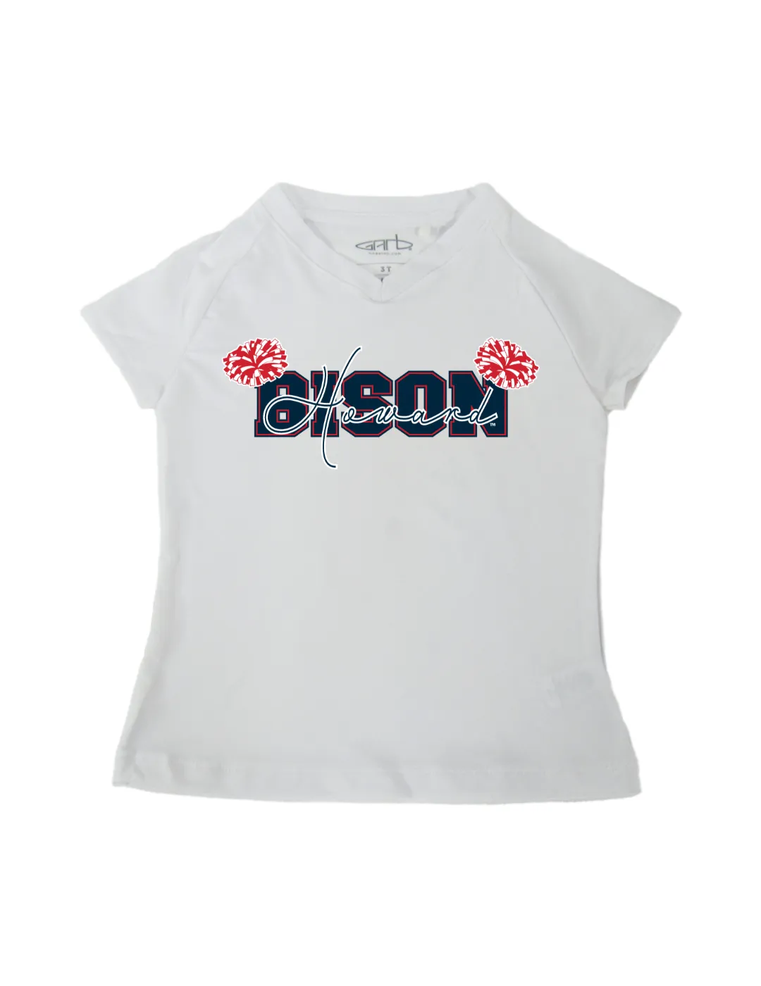 Howard Bison Toddler Girls' T-Shirt