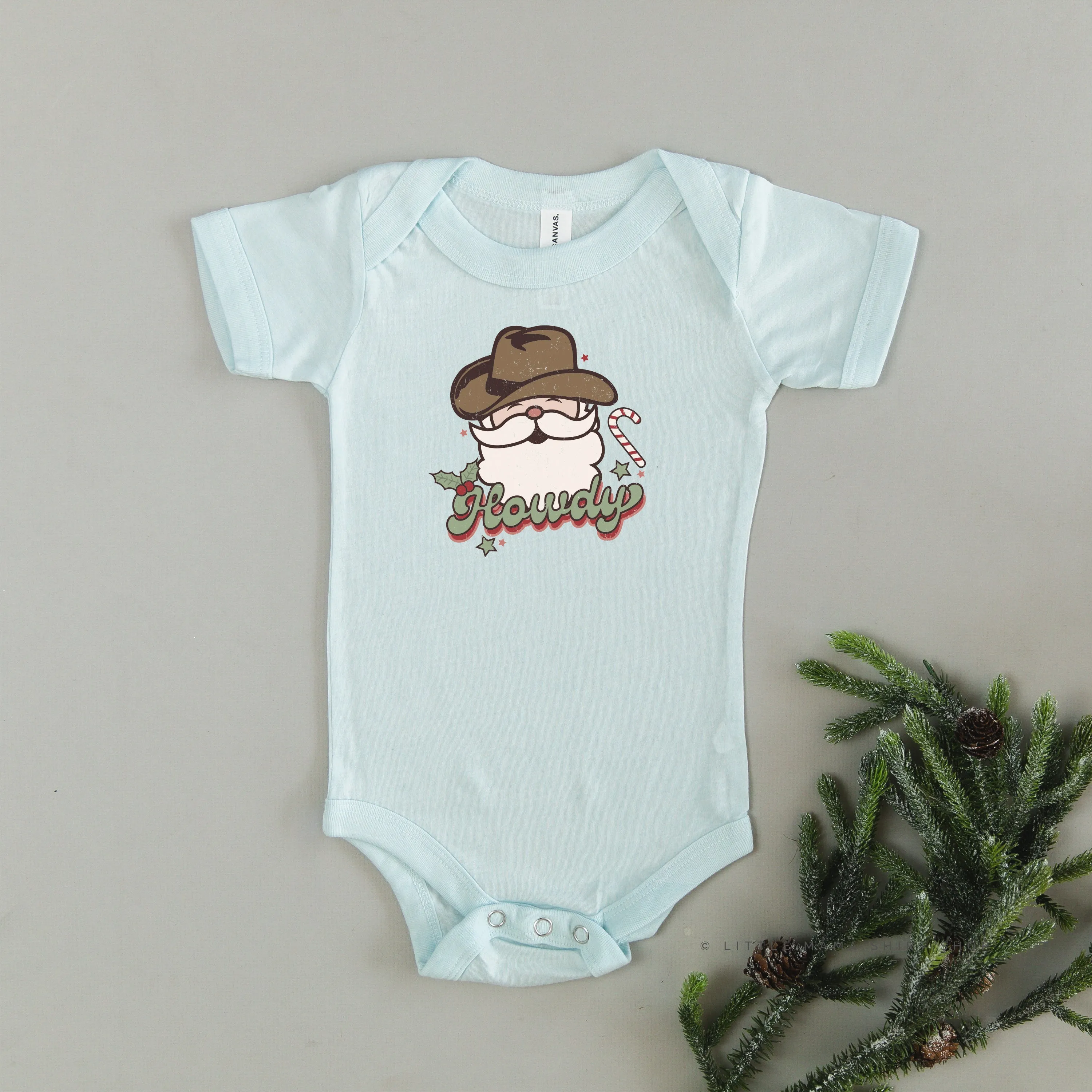 Howdy - Cowboy Santa - Child Tee