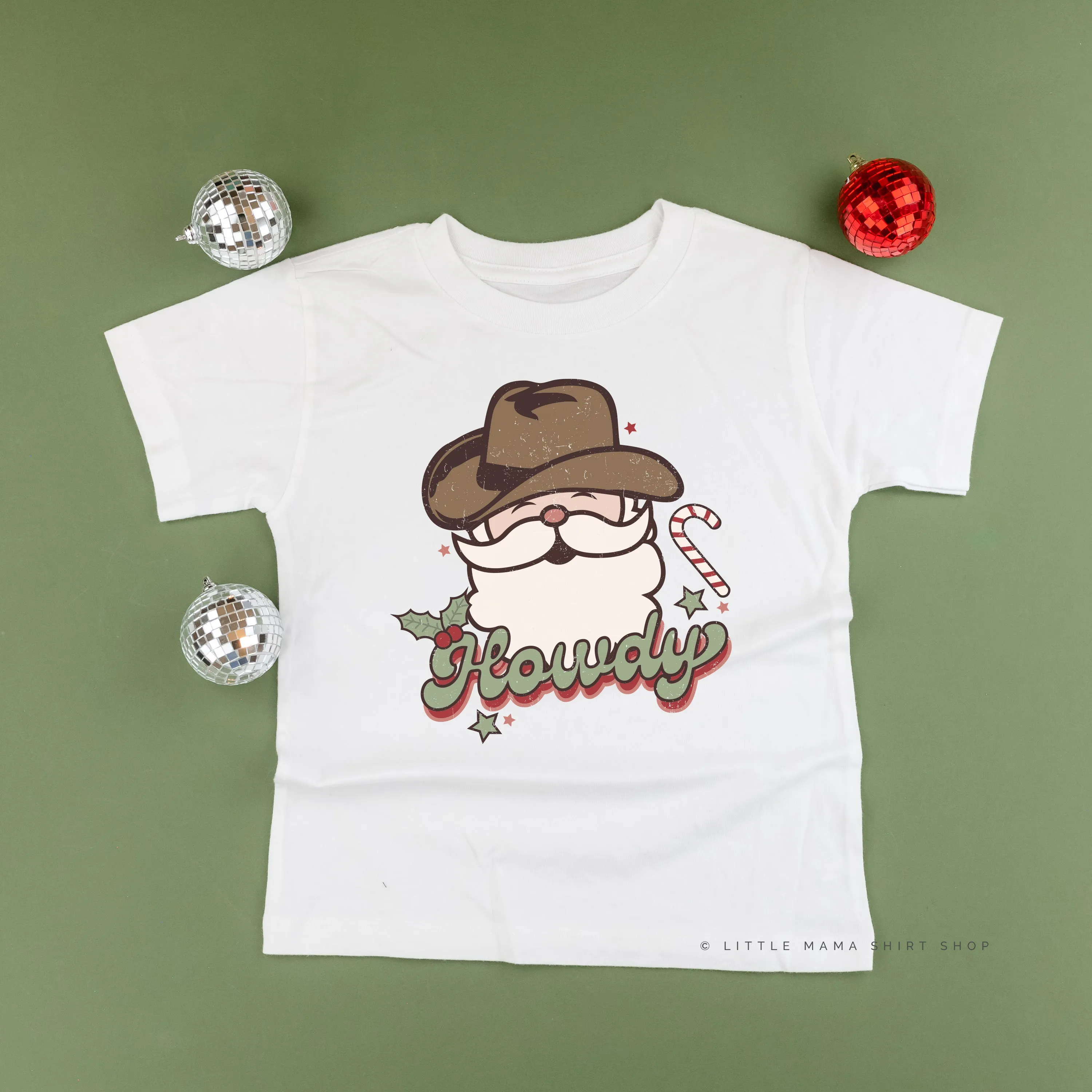 Howdy - Cowboy Santa - Child Tee