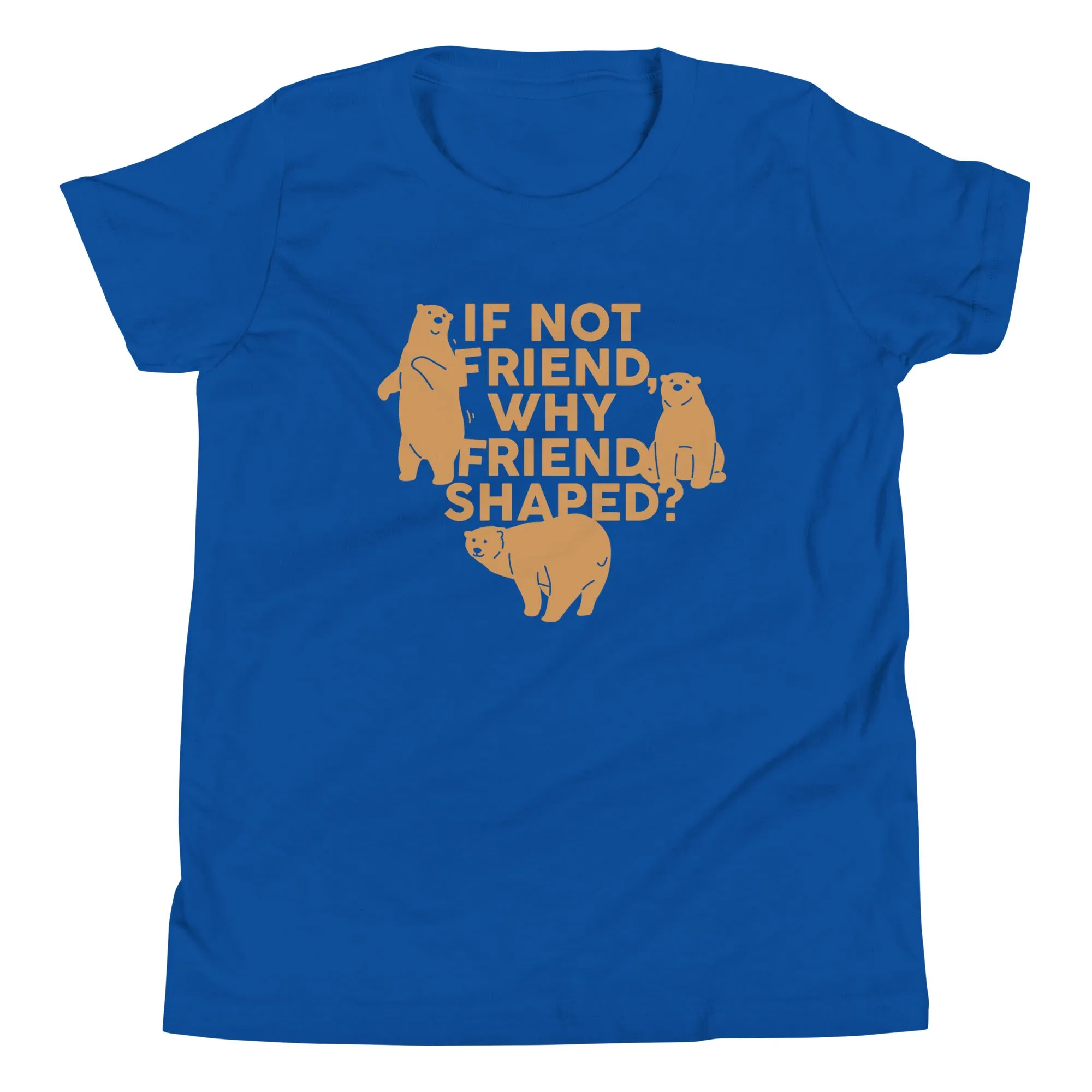 If Not Friend, Why Friend Shaped? Kid's Youth Tee