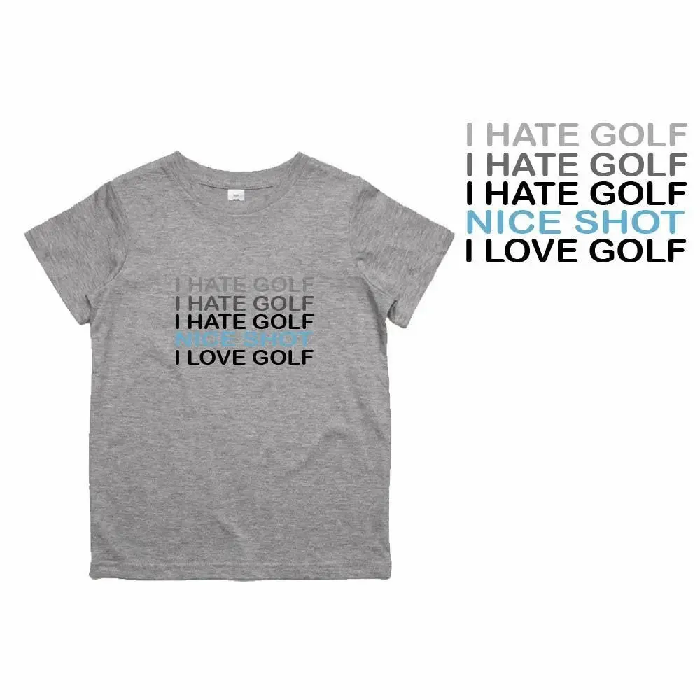 KIDS I Hate Golf T-Shirt