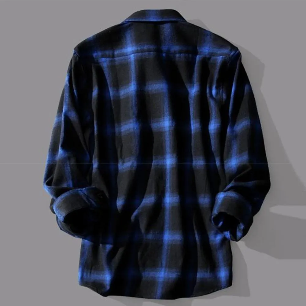 LMS Chic Plaid Print Shirt