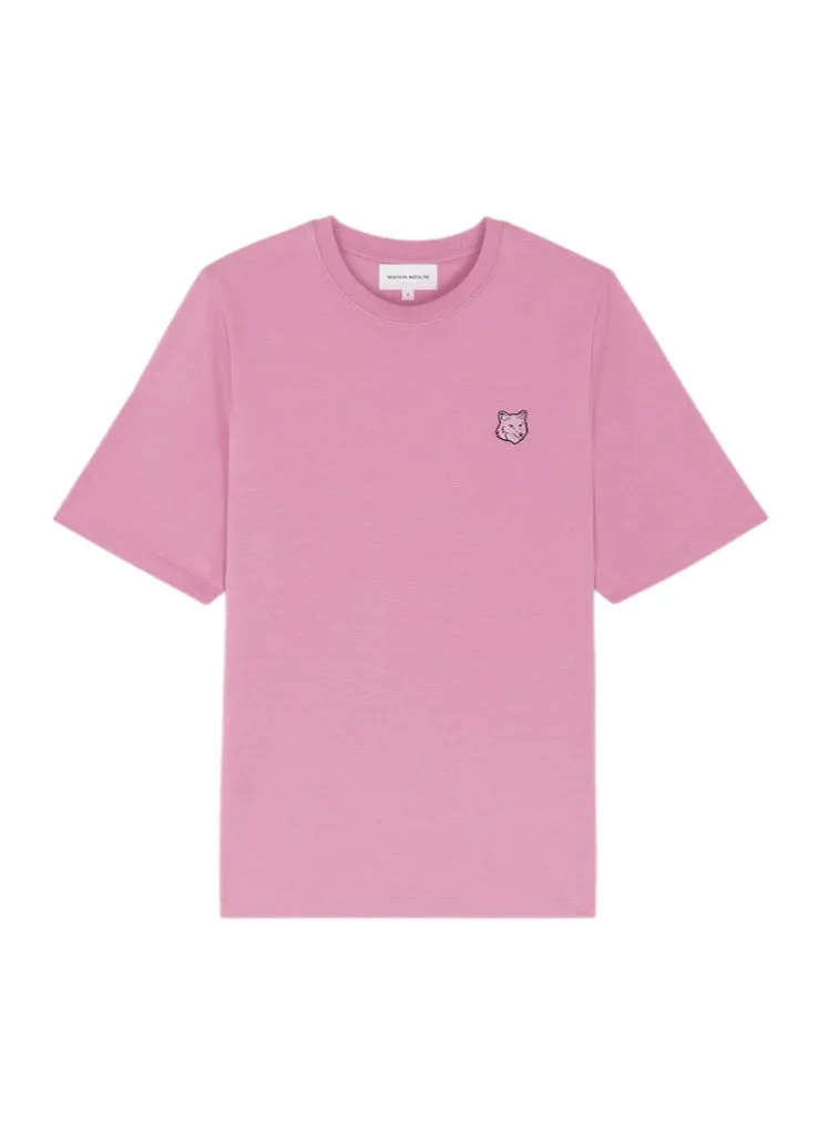Maison Kitsune Bold Fox Head Patch Comfort Tee Shirt