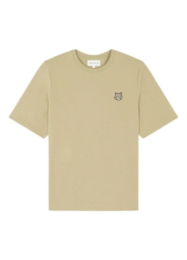 Maison Kitsune Bold Fox Head Patch Comfort Tee Shirt