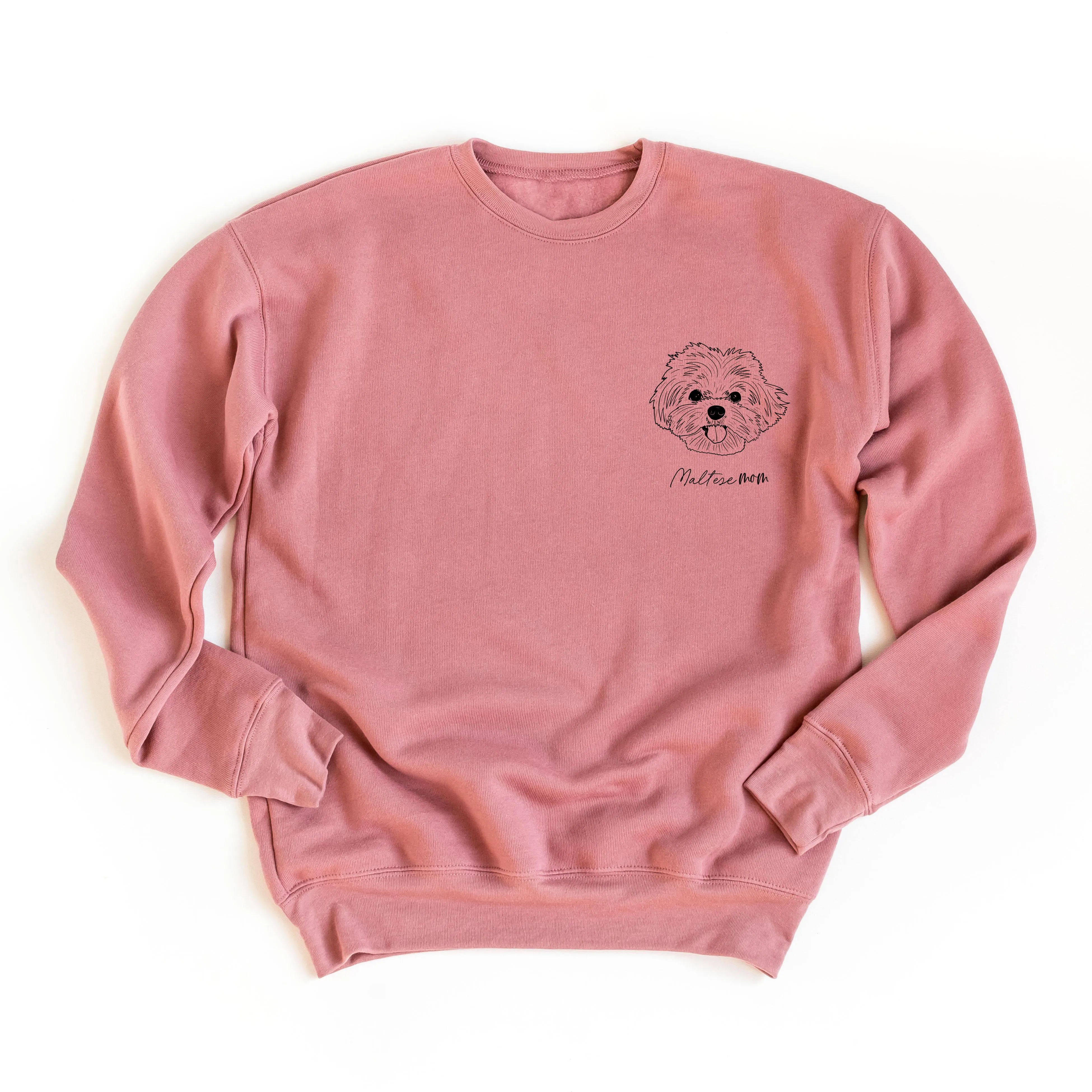 Maltese dog mom Classic Soft Sweatshirt