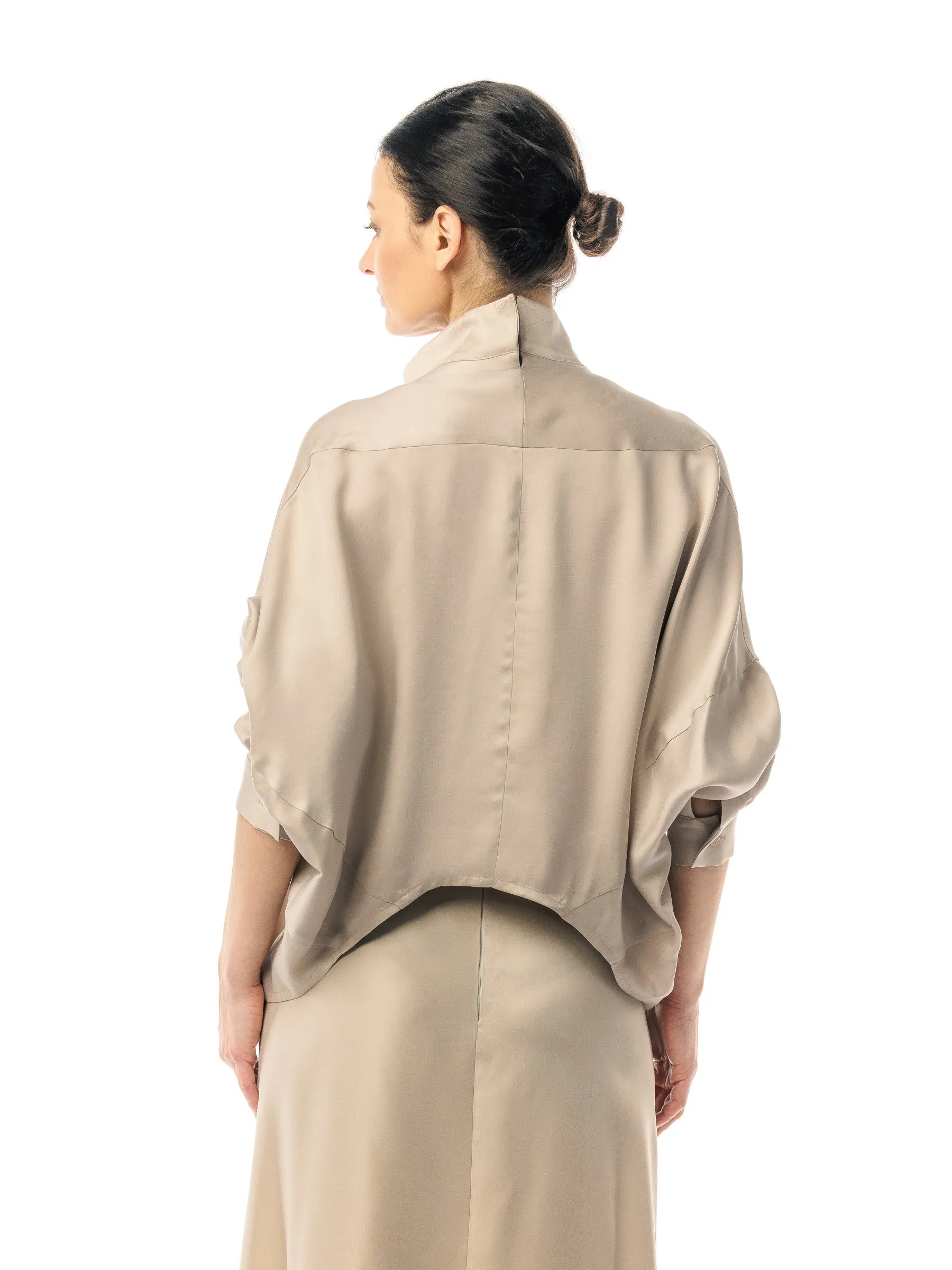Marble Cupro and EcoVero Shirt