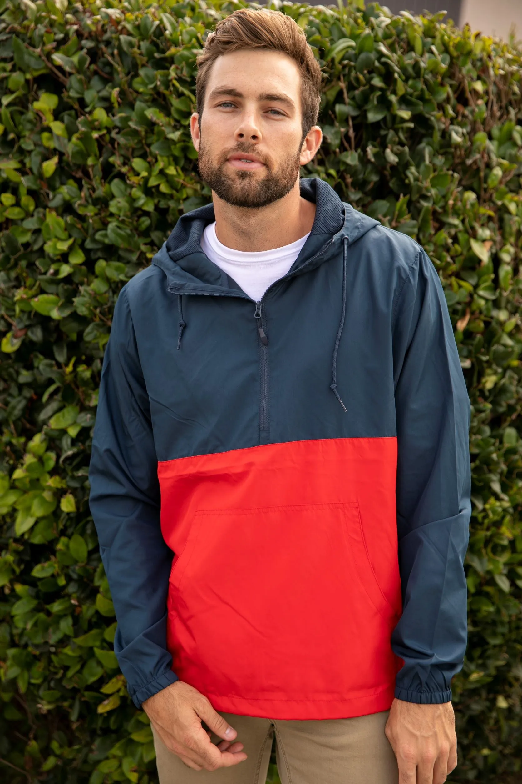 Mt. Hood Lightweight Windbreaker Anorak Jacket Adult