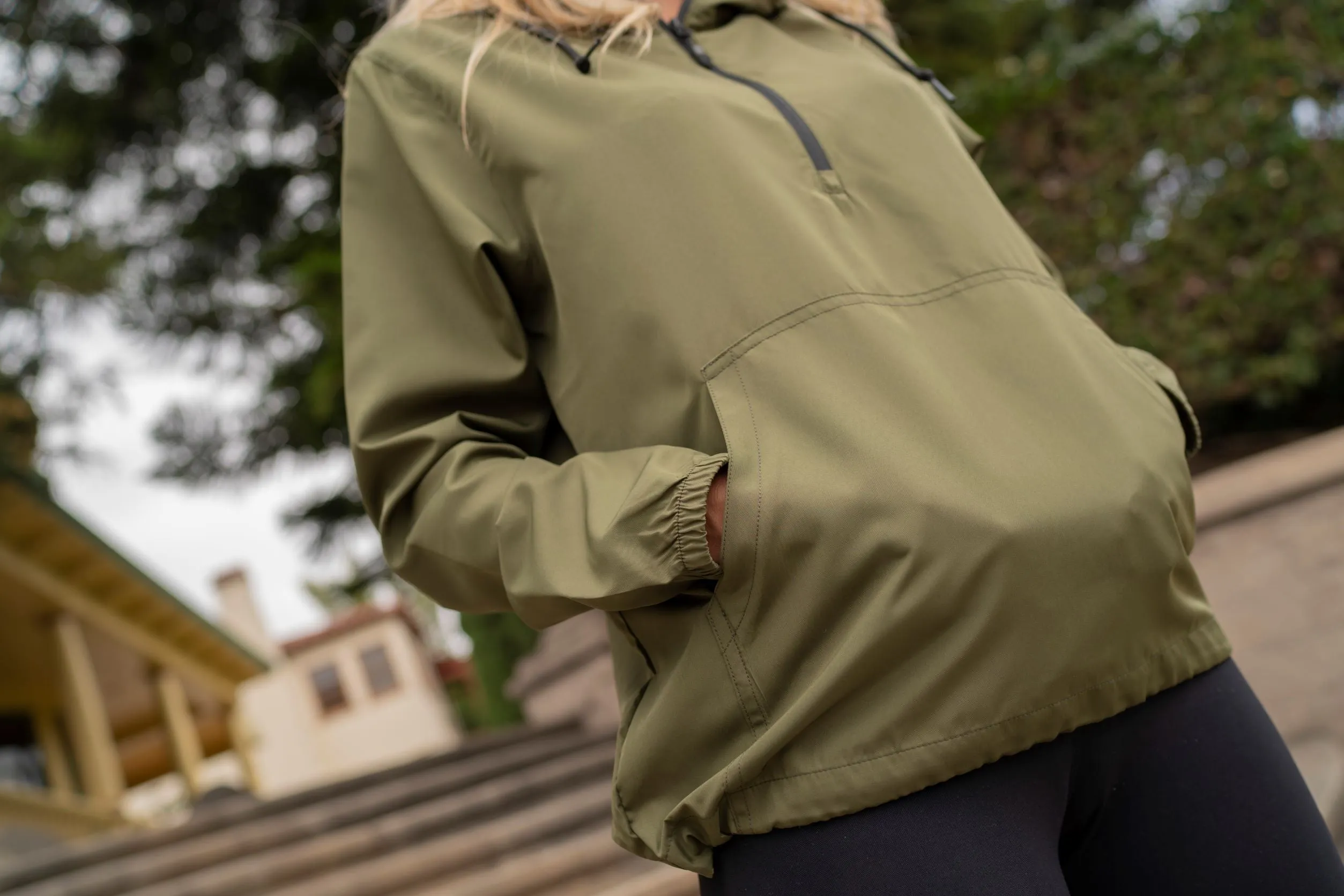 Mt. Hood Lightweight Windbreaker Anorak Jacket Adult